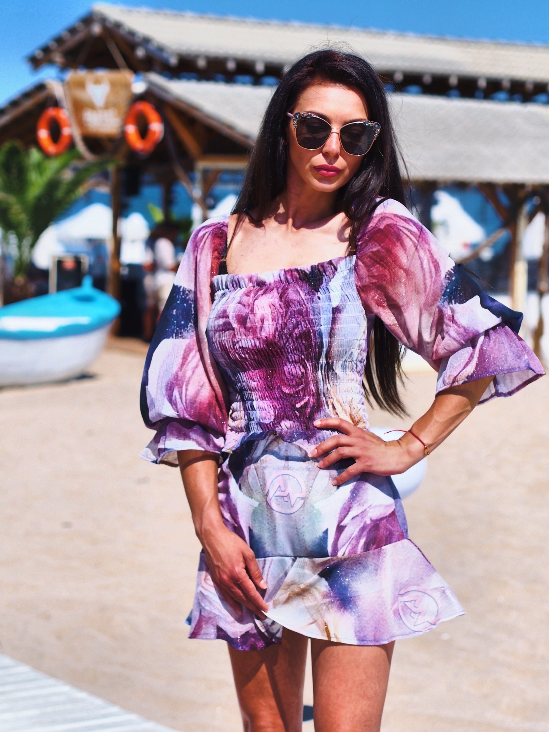Women Asymmetric Top Shirt Extravagant Party Sleeve Blouse Women Asymmetric Top Shirt Extravagant Party Sleeve Blouse